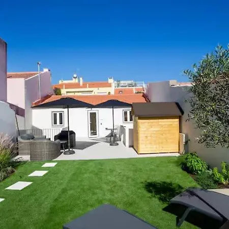 Pool-lisbon City Centre-garden-wifi-1d Apartament